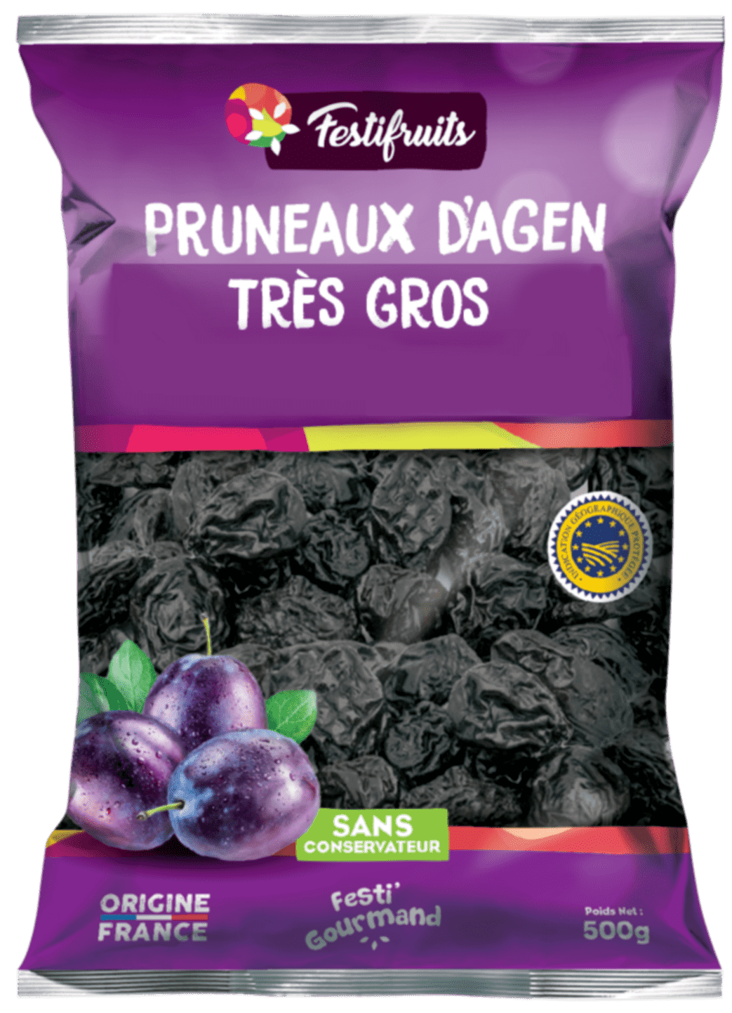 Pruneaux d'agen très gros 1 KG