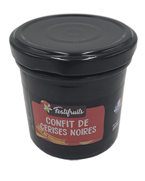 Confit de cerise noire 155 G