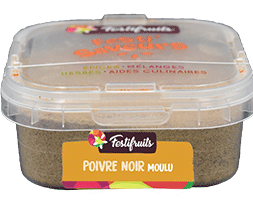 Poivre noir moulu 60 G