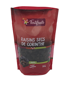 Raisins de corinthe 150 G