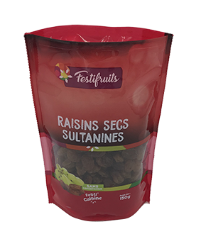 Raisins sultanines 150 G