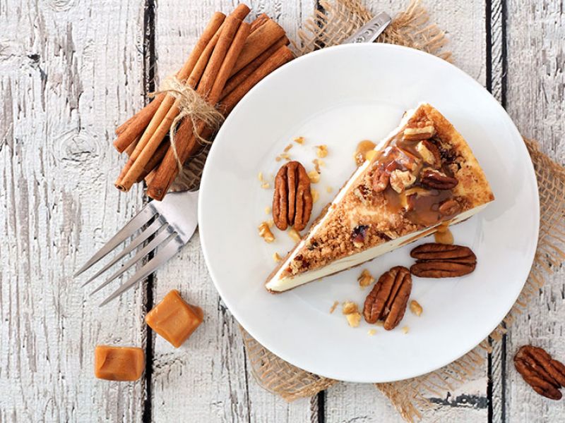 Cheesecake aux spéculoos et à la cannelle