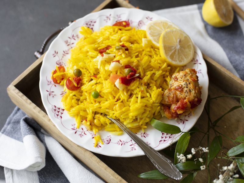 Riz à l'indienne